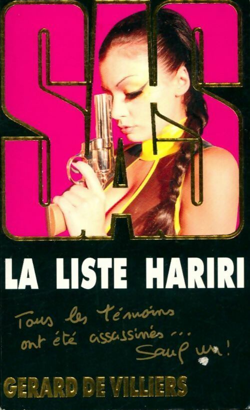 Livrenpoche : La liste Hariri - Gérard De Villiers - Livre