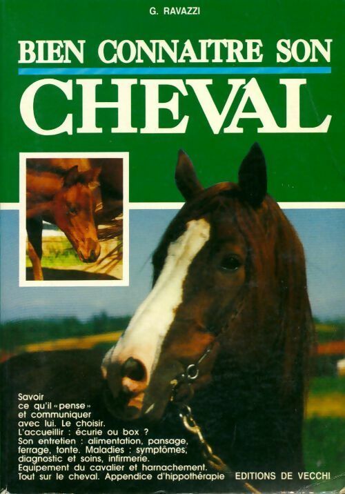 Livrenpoche : Bien connaitre son cheval - G. Ravazzi - Livre