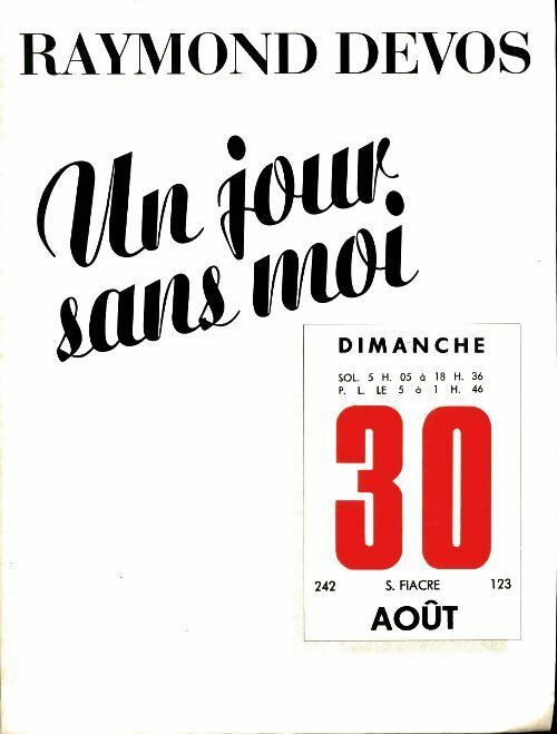 Livrenpoche : Un jour sans mois - Raymond Devos - Livre