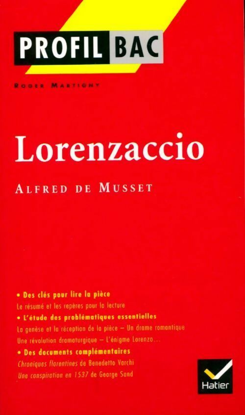 Livrenpoche : Lorenzaccio - Alfred De Musset - Livre