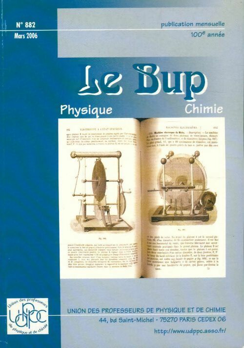 Le Bup n°882 - Collectif -  UDPPC - Livre