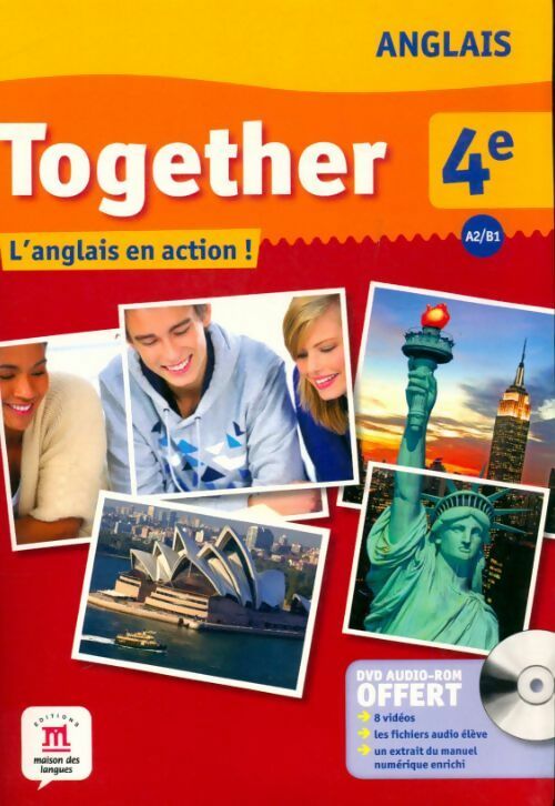 Livrenpoche : Together 4e - Collectif - Livre