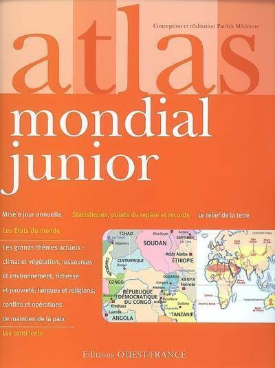 Livrenpoche : Atlas mondial junior - Patrick Mérienne - Livre