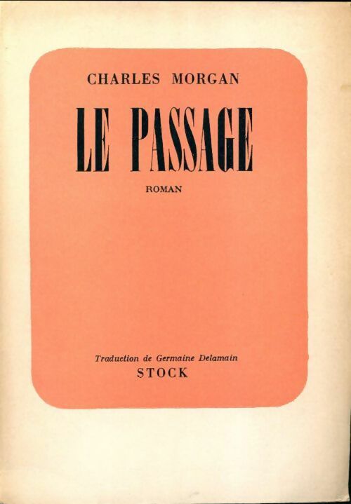 Livrenpoche : Le passage - Charles Morgan - Livre