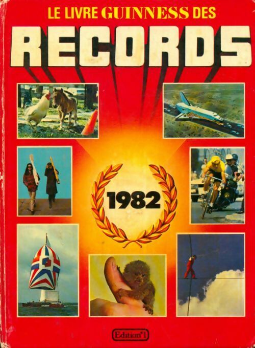Le livre Guinness des records 1982 - Collectif -  Editions 1 GF - Livre