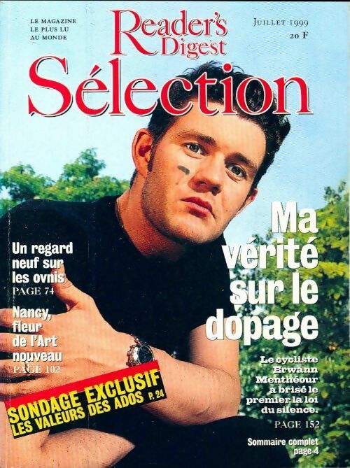 Livrenpoche : Reader's digest sélection juillet 1999 : Ma vérité sur le dopage - Collectif - Livre