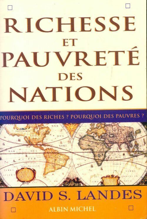 Livrenpoche : Richesse et pauvreté des nations - David S Landes - Livre