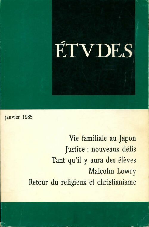 Livrenpoche : Etudes n°362-1 - Collectif - Livre