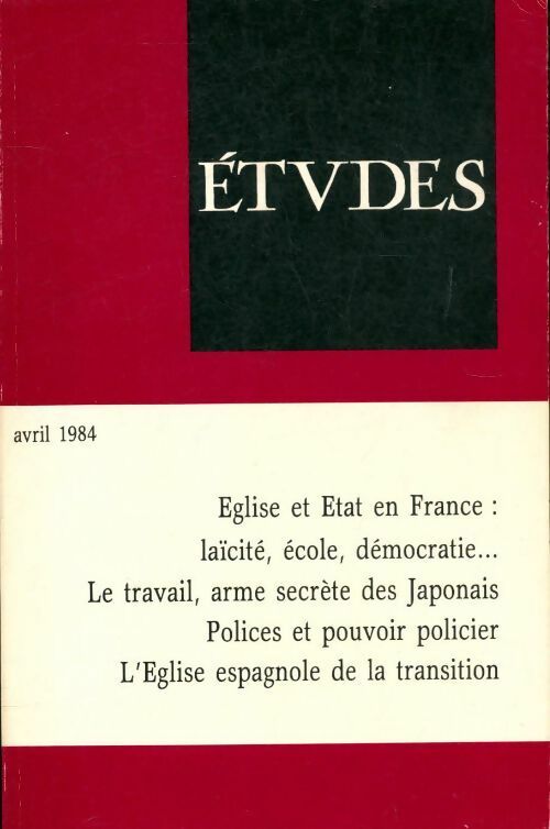 Livrenpoche : Etudes n°360-4 - Collectif - Livre