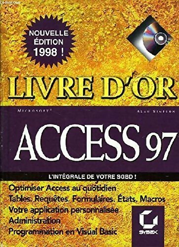 Livrenpoche : Livre d'or Access pour Windows 95 - Alan Simpson - Livre