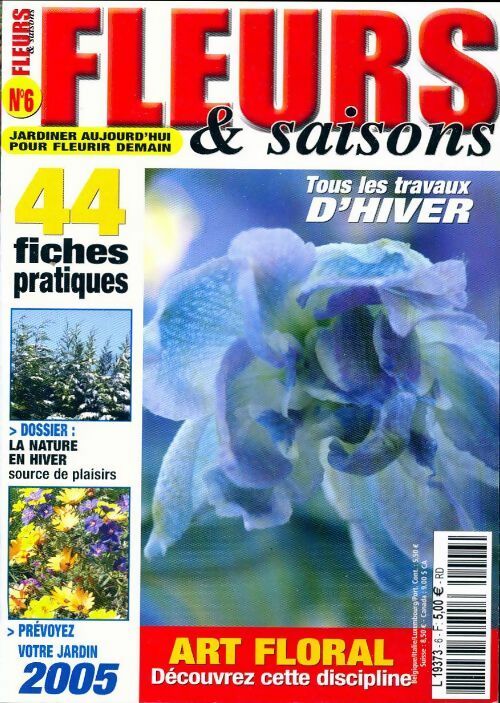 Livrenpoche : Fleurs & saisons n°6 - Collectif - Livre