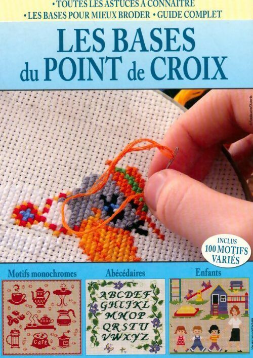 Livrenpoche : Les bases du point de croix - Anastas Brozinska - Livre