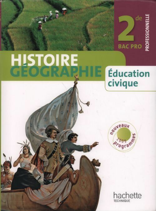 Livrenpoche : Histoire géographie éducation civique 2de bac pro professionnelle - Michel Casta - Livre
