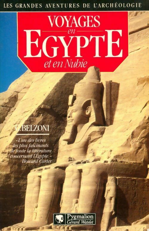 Livrenpoche : Voyages en Égypte et en Nubie - G. Belzoni - Livre