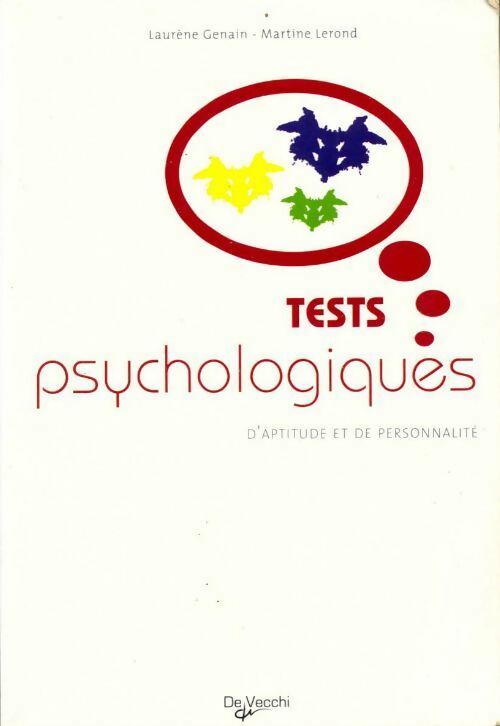 Livrenpoche : Tests psychologiques d'aptitude et de personnalité - Laurène Genain, Martine Lerond - Livre