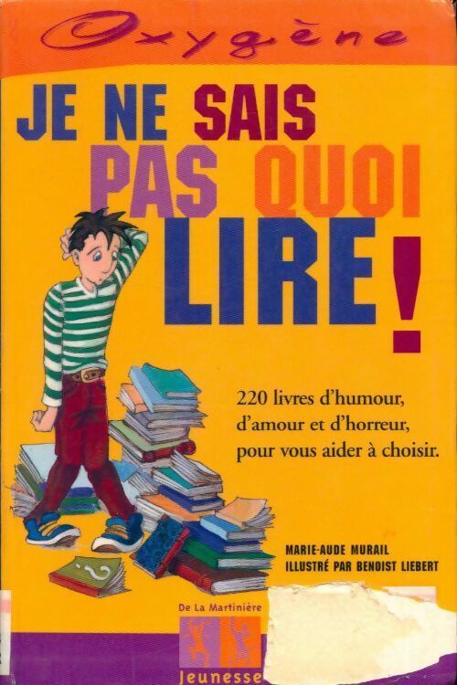 Livrenpoche : Je ne sais pas quoi lire - Marie-Aude Murail - Livre
