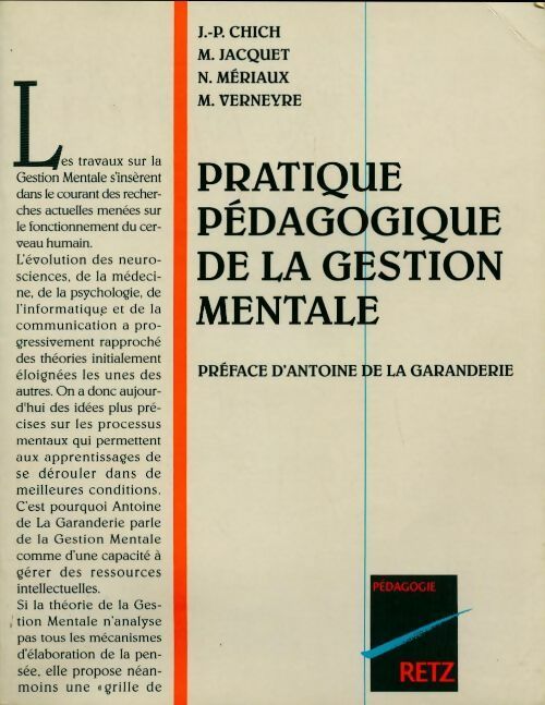 Livrenpoche : Pratique pédagogique de la gestion mentale - Collectif - Livre