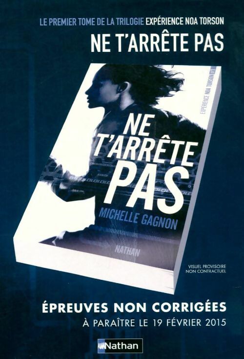Livrenpoche : Ne t'arrête pas - Michelle Gagnon - Livre