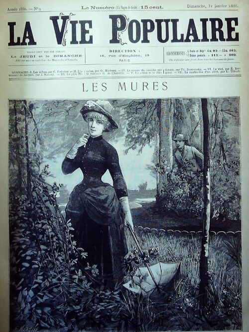 Livrenpoche : La vie populaire 1886 - Collectif - Livre