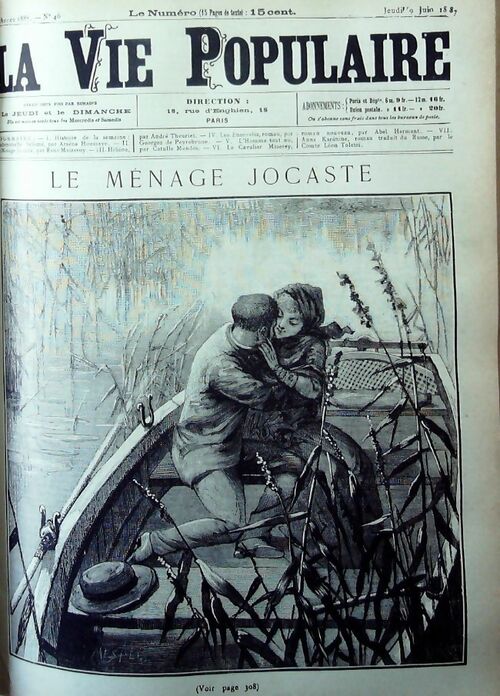 Livrenpoche : La vie populaire 1887 - Collectif - Livre
