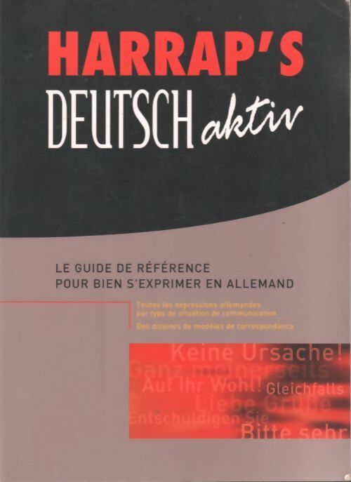 Livrenpoche : Harrap's deutsch aktiv - Collectif - Livre