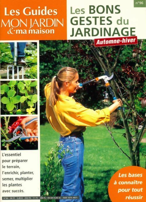 Livrenpoche : Les guides mon jardin & ma maison n°96 : Les bons gestes du jardinage automne-hiver - Collectif - Livre