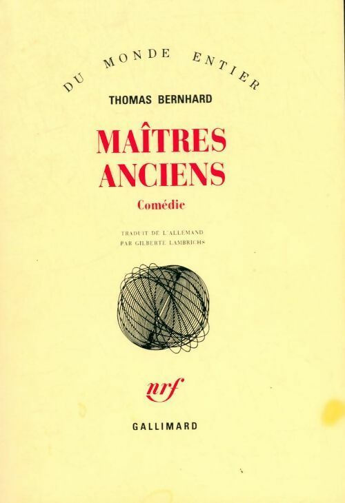 Livrenpoche : Maîtres anciens - Thomas Bernhard - Livre