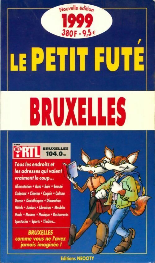 Bruxelles 1999 - Collectif -  Le Petit Futé - Livre