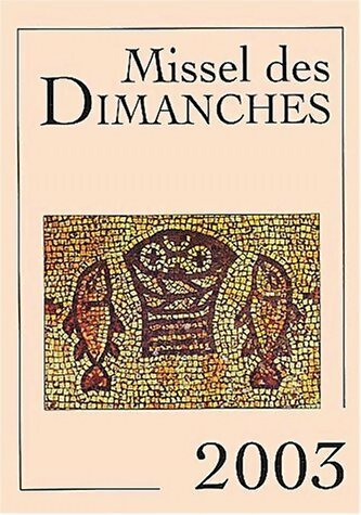 Livrenpoche : Missel des dimanches 2003 - Collectif - Livre