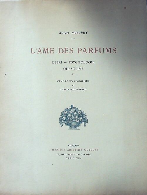 Livrenpoche : L'âme des parfums - André Monéry - Livre