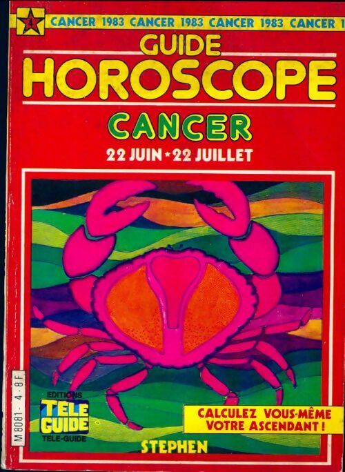 Livrenpoche : Horoscope 1983 : Cancer - Stephen - Livre
