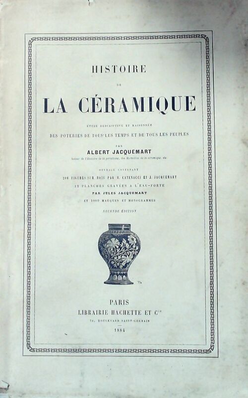 Livrenpoche : Histoire de la céramique - Albert Jacquemart - Livre