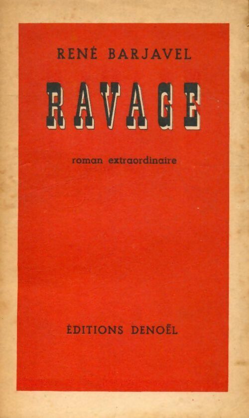 Livrenpoche : Ravage - René Barjavel - Livre