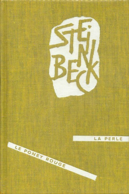 Livrenpoche : La perle / Le poney rouge - John Steinbeck - Livre