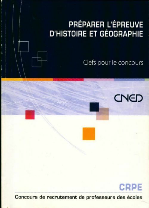 Livrenpoche : Préparer l'épreuve d'histoire et géographie. Clefs pour le concours - Collectif - Livre