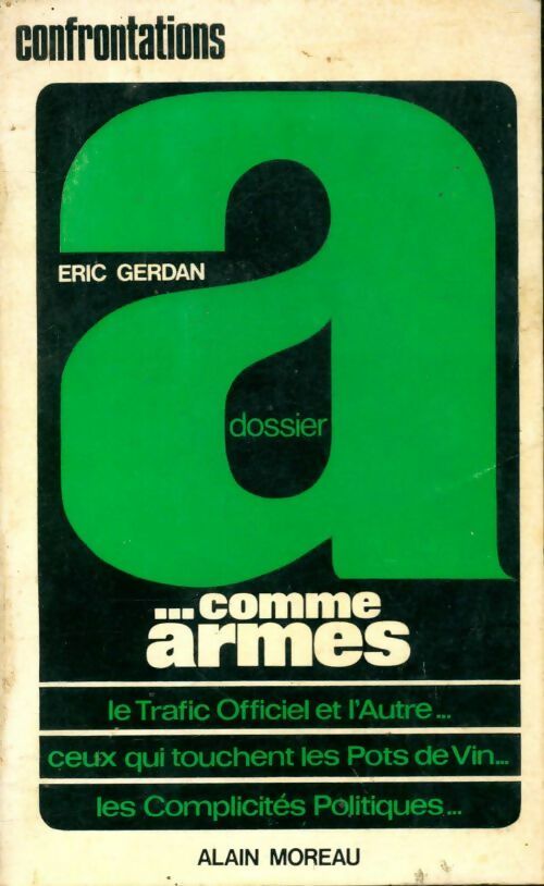 Livrenpoche : A... Comme Armes - Eric Gerdan - Livre