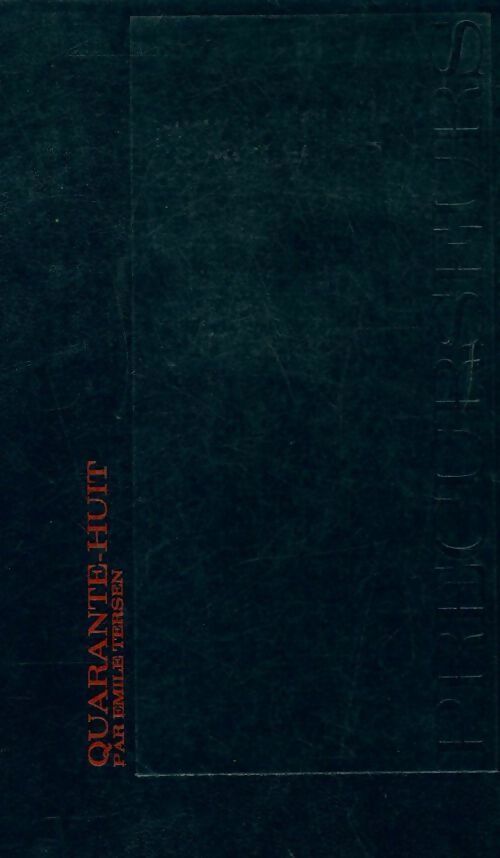 Livrenpoche : Quarante-huit - Emile Tersen - Livre