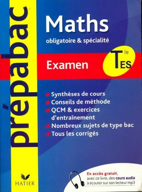Livrenpoche : Mathématiques Terminale ES. Enseignement obligatoire et de spécialité - René Merckhoffer - Livre