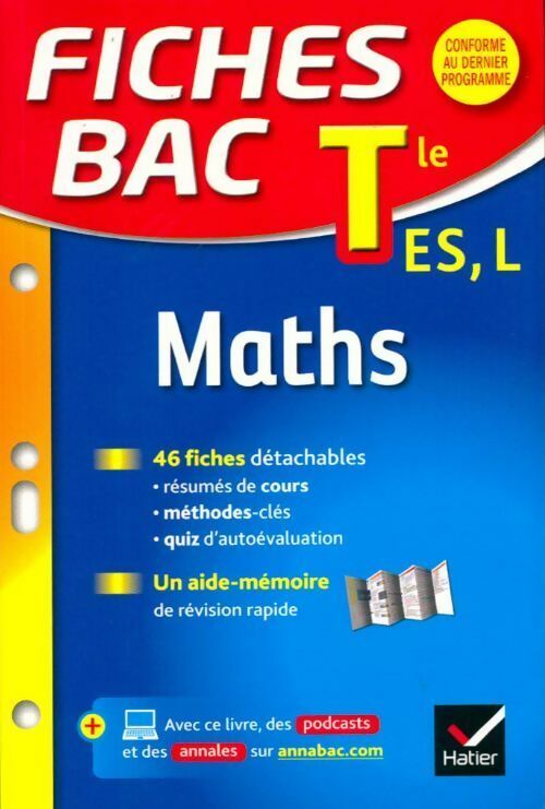 Livrenpoche : Maths Terminales ES, L - Laurent Darré - Livre