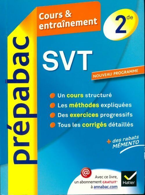 SVT seconde. Cours & entraînement - Jocelyne Cialec-Diallo -  Prép@bac - Livre