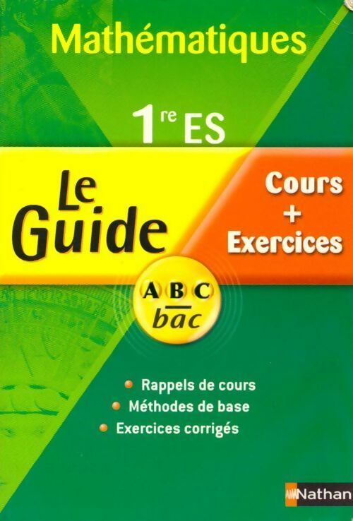 Livrenpoche : Mathématiques 1ère ES - Danielle Rodrigue - Livre