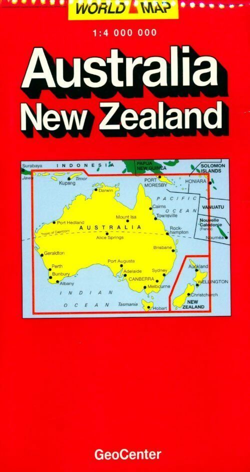  Australia / New Zeland - Collectif -  World map - Livre