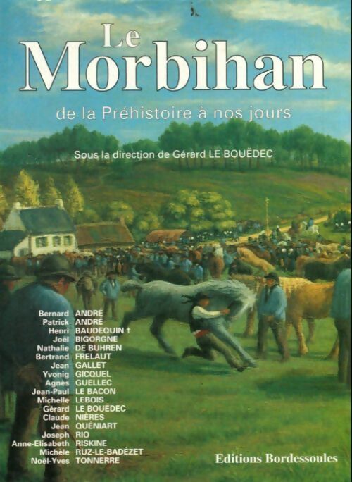 Livrenpoche : Morbihan de la préhistoire à nos jours - G Le Bouedec - Livre