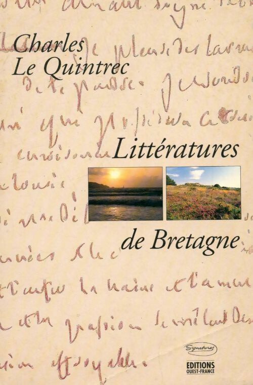 Livrenpoche : Littératures de Bretagne - Charles Le Quintrec - Livre