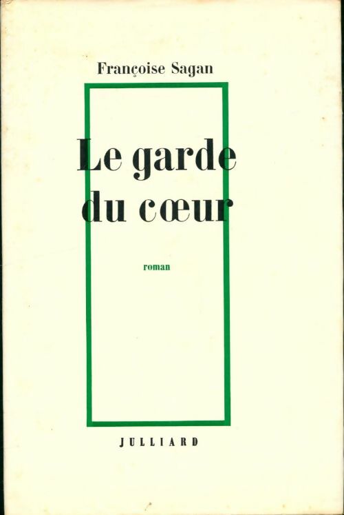 Livrenpoche : Le garde du coeur - Françoise Sagan - Livre