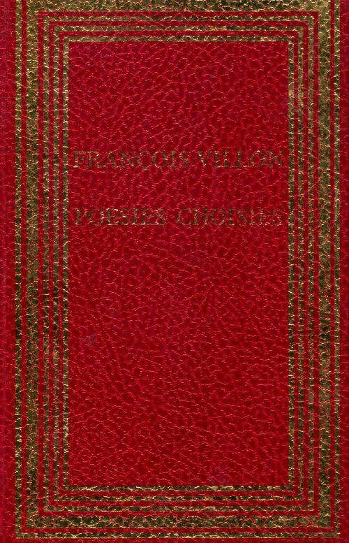 Livrenpoche : Poésies choisies - François Villon - Livre