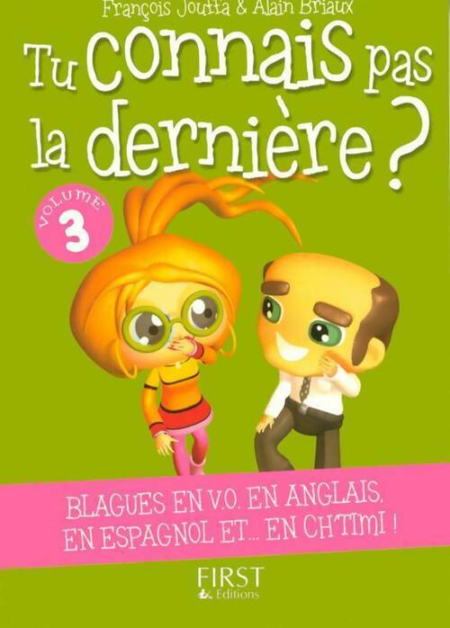 Livrenpoche : Tu ne connais pas la dernière n°3 - François Jouffa - Livre