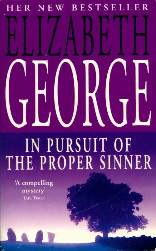 Livrenpoche : In pursuit of the proper sinner - Elizabeth George - Livre
