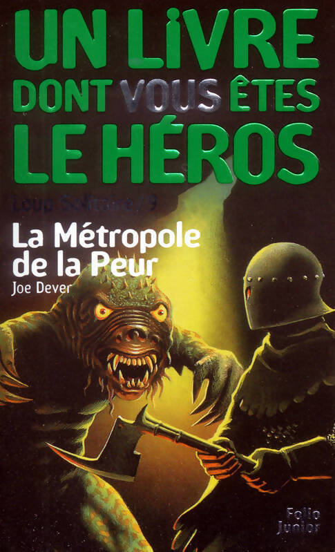 Livrenpoche : Loup solitaire Tome IX : La métropole de la peur - Joe Dever - Livre