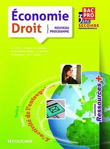 Livrenpoche : Economie-droit bac pro - Collectif - Livre